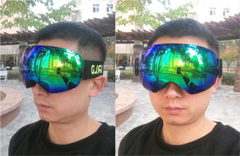 Светильник, лыжные очки с двойными линзами, защита от запотевания UV400, большие Лыжные маски, очки для катания на лыжах, мужские и женские очки для сноуборда, зимние очки