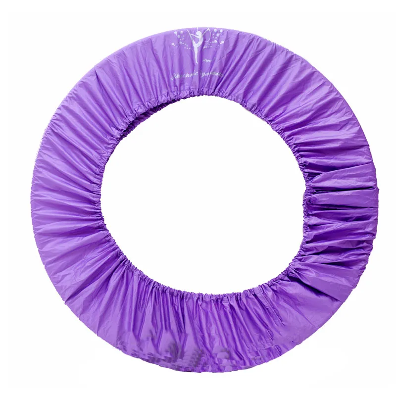Light purple Artistic Gymnastic Hoop Protective Case Cover Rhythmic Gymnastics Hoop Ring RG Appratus Accessory Hoop Case Cover - Цвет: Light purple