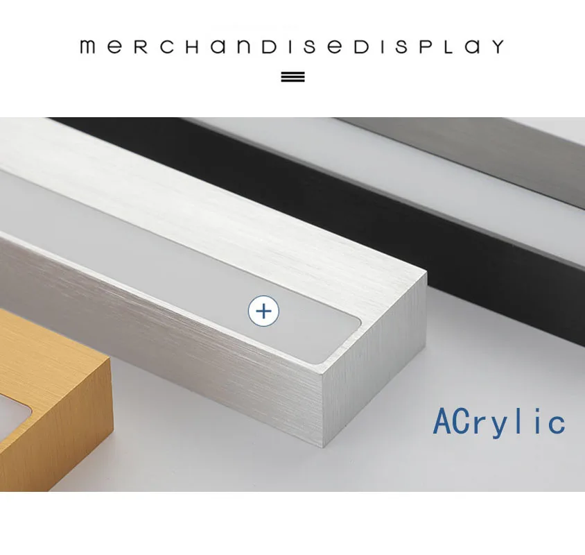 

Daily lighting Nordic led lamp brushed aluminum waterproof bathroom wall lamp dresser mirror light