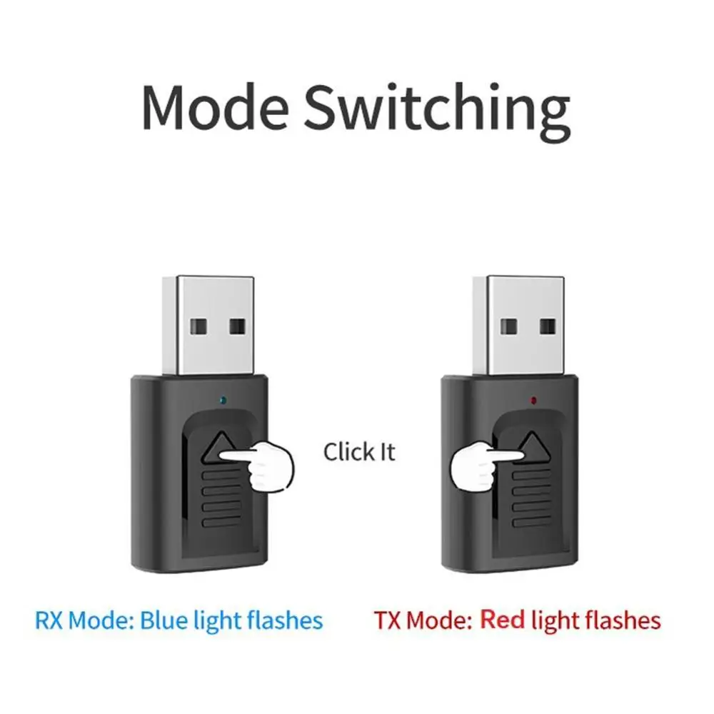 USB Bluetooth 5 0 передатчик приемник 4 в 1 адаптер EDR ключ 3 мм AUX для ТВ ПК наушники стерео