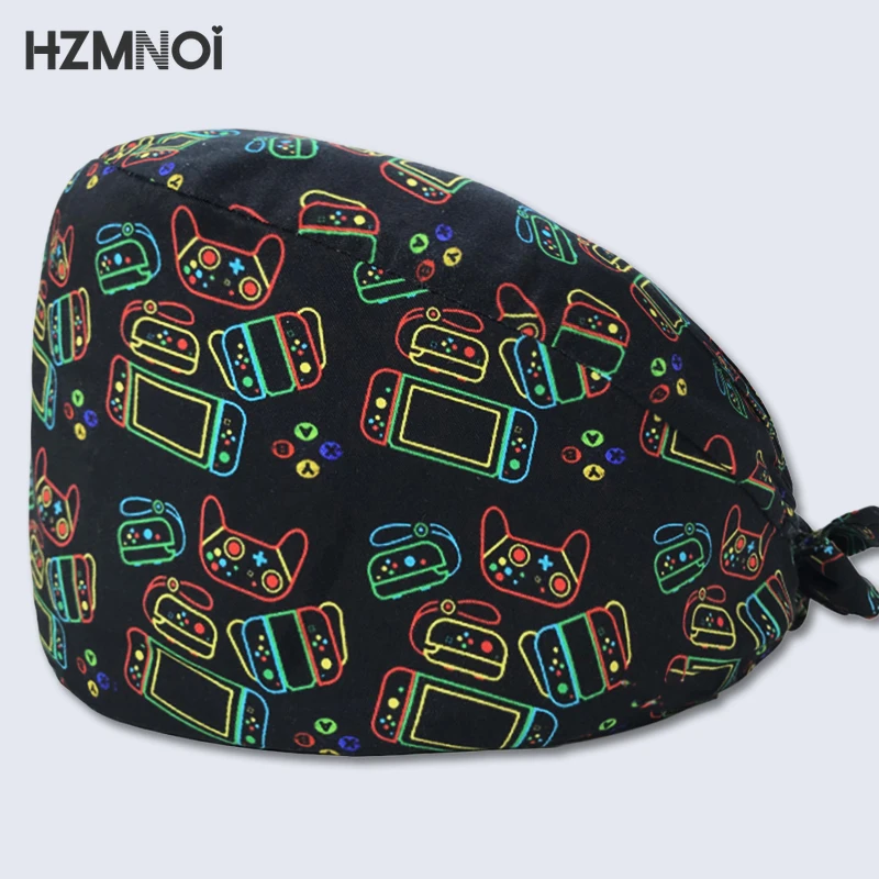 2021 одежда в мультяшном стиле с рисунком из аниме принтом медсестры Кепки доктор