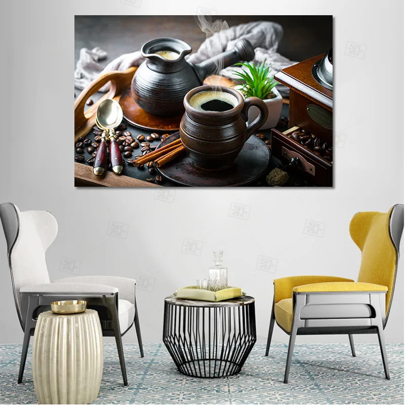 

Food Modern Poster Canvas Painting Calligraphy Modular Picture for Kitchen Restaurant Bar Home Decoration Wall Art Hd Printed