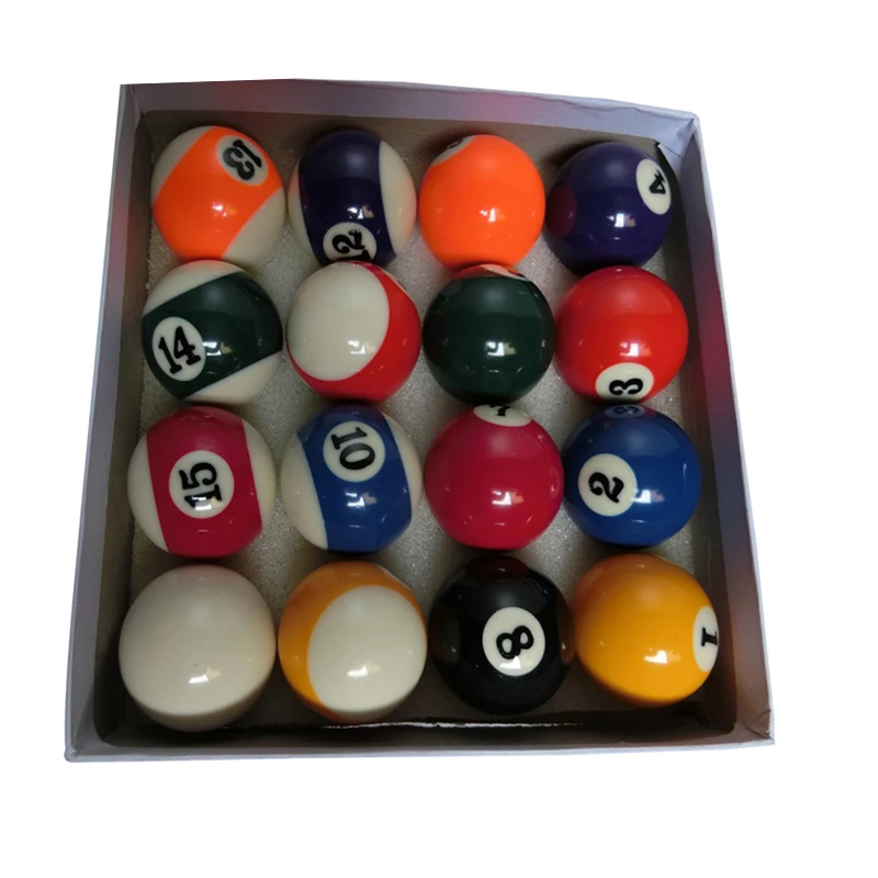 Набор из 2 бильярдных мячей размером 1/16 дюйма набор 16 меньшего размера на 52 5 мм |