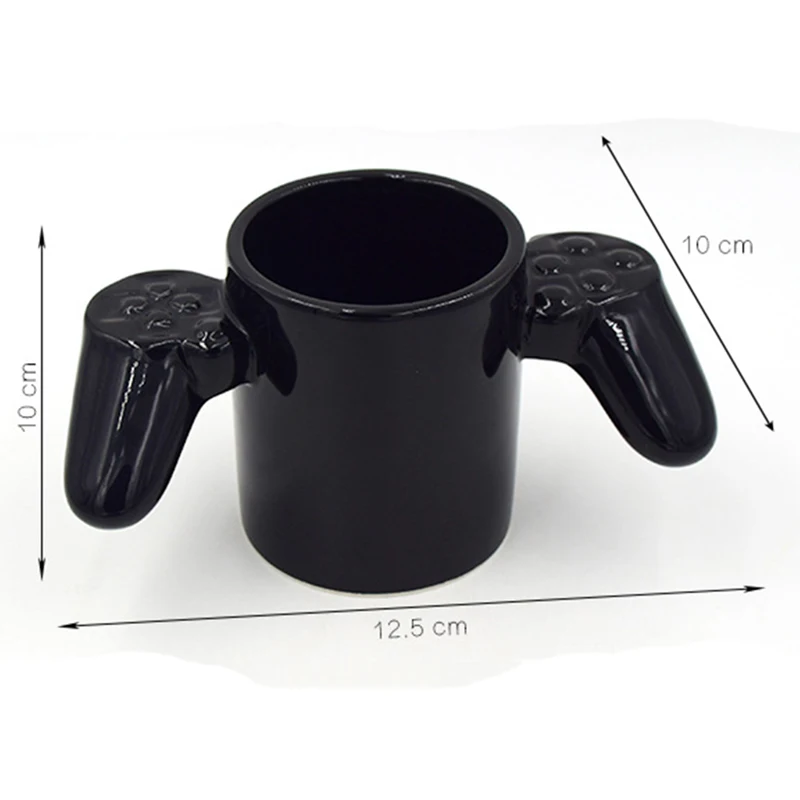 Игра над кофе кружка Творческий 380 мл 3D игровой контроллер кружка, керамическая чашка чашки для молока чая для мальчика день рождения Рождественский подарок