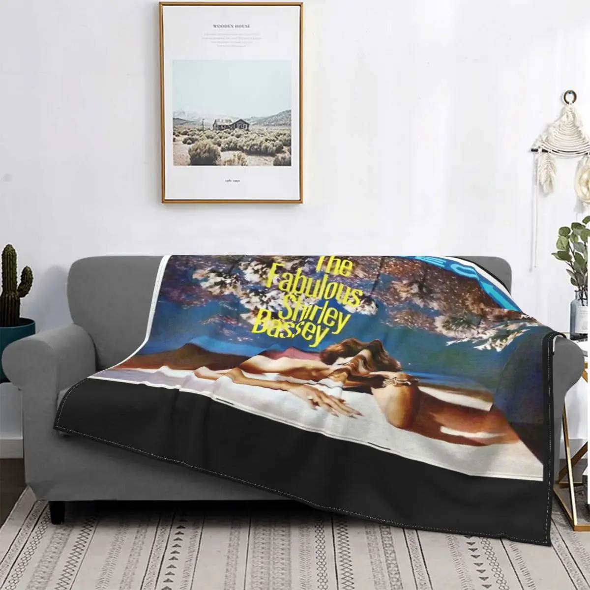 

Cindy Bassey-colcha de muselina a cuadros para cama, manta polar a cuadros, colchas para camas, fabuloso, Bond Pop