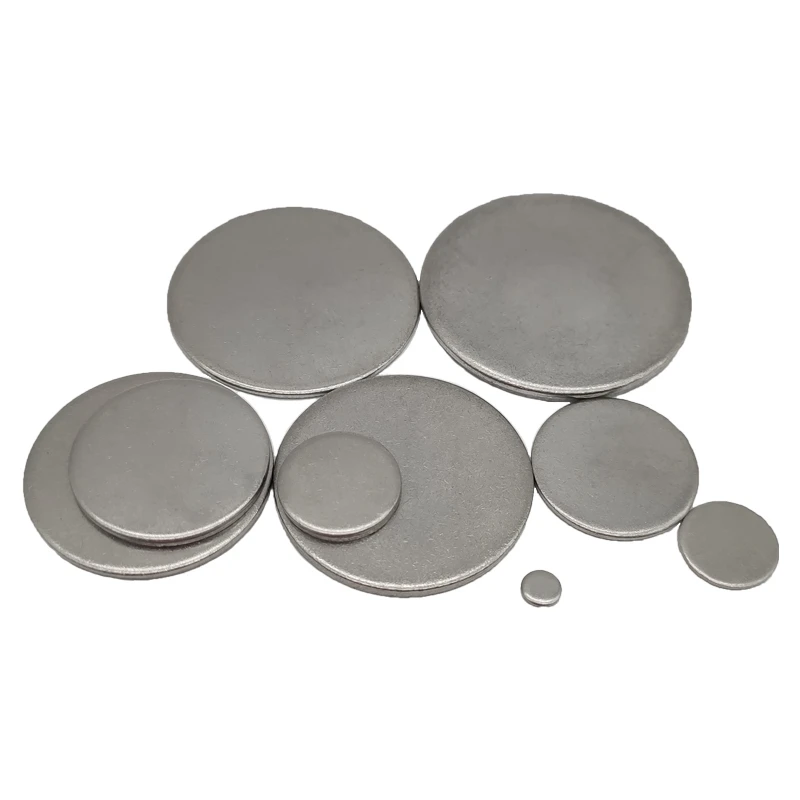dia 8mm 10mm stainless steel circular plate 304 disc circular flat-plate round corrosion resistant disk sheet laser cutting