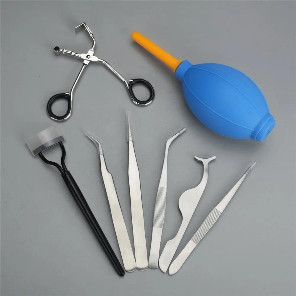 8 шт./коробка набор инструментов для наращивания ресниц|Керлер ресниц| |