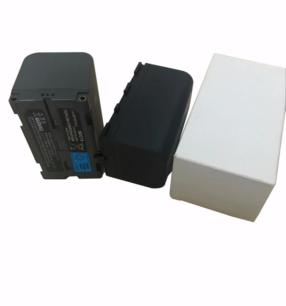 Литий-ионный аккумулятор для SOKKIA TOPCON BDC70 5 шт. высокое качество новинка 7 2 в 5240 мАч