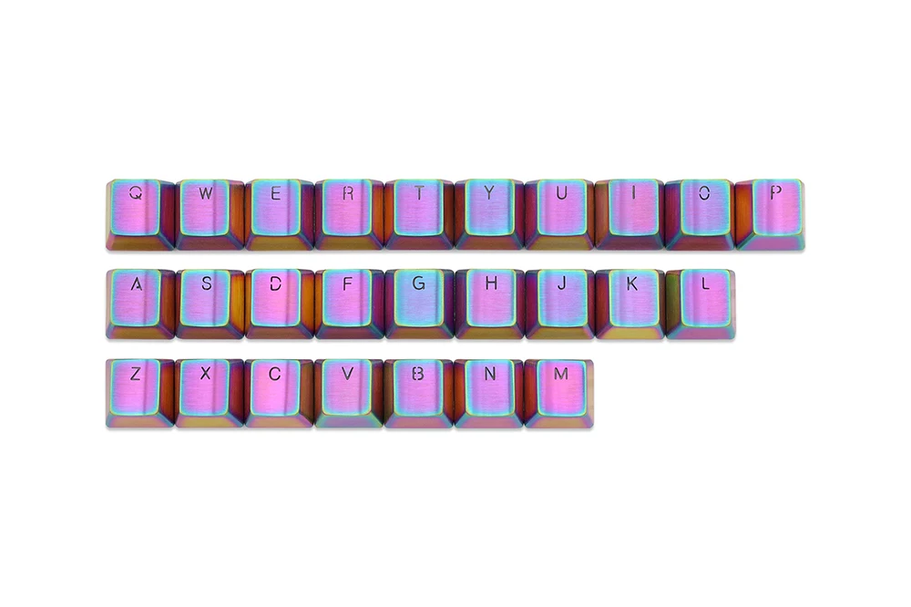 Металлический колпачок для клавиатуры Teamwolf из нержавеющей стали MX Alpha 26 клавиш с