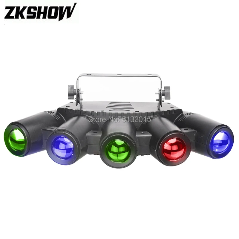 5*40 Вт RGBW Полноцветный Мини LED Луч мойка барный светильник DMX Luce Dj диско вечерние