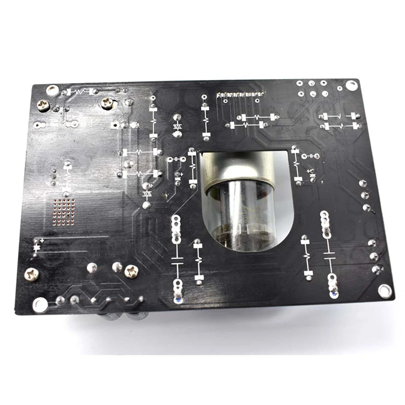 

Tube Pre-Amplifier HiFi Amp Board 6N8P(6H8C 6SN7) Car Audio DC12V Vacuum Tube Pre Amplifier Preamp Board B1-005