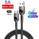 Оригинальный Micro USB-кабель для быстрой зарядки Redmi 6A 7A Note 5 мобильный телефон Micro USB-кабель для Samsung S6 S7 Micro USB-кабель