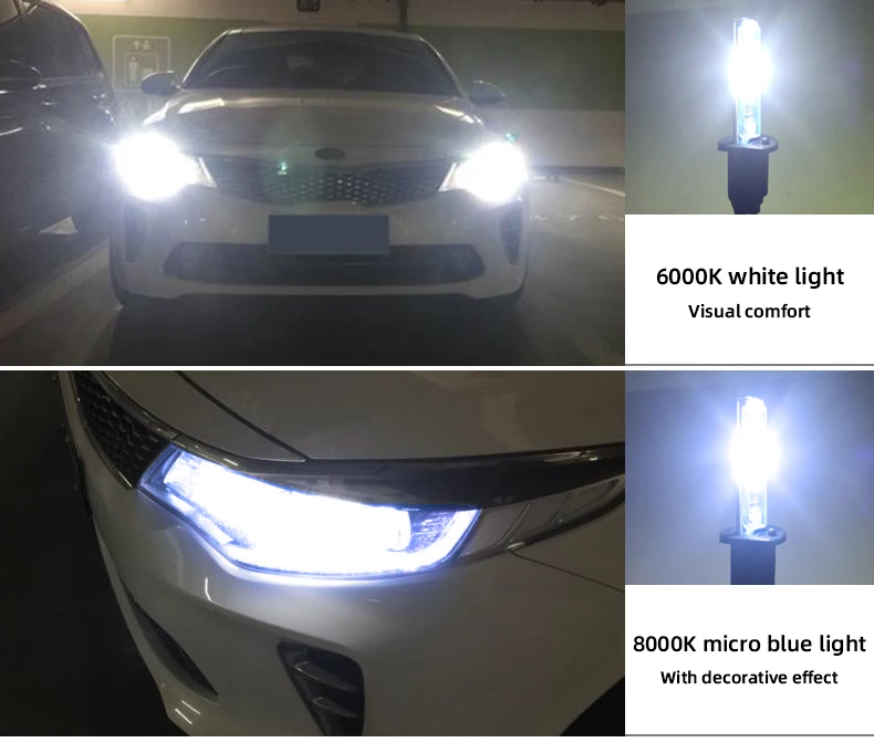Комплект Ксеноновых HID ламп для автомобильных фар 2 шт. D2S/D2C 12 В переменного тока 35