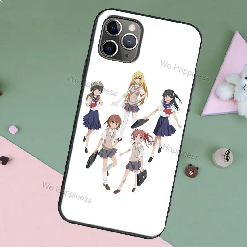 Misaka Mikoto Case For iphone 11 13 Pro Max 12 mini XS MAX X XR 6S 8 7 Plus SE 2020 Back Cover Coque |