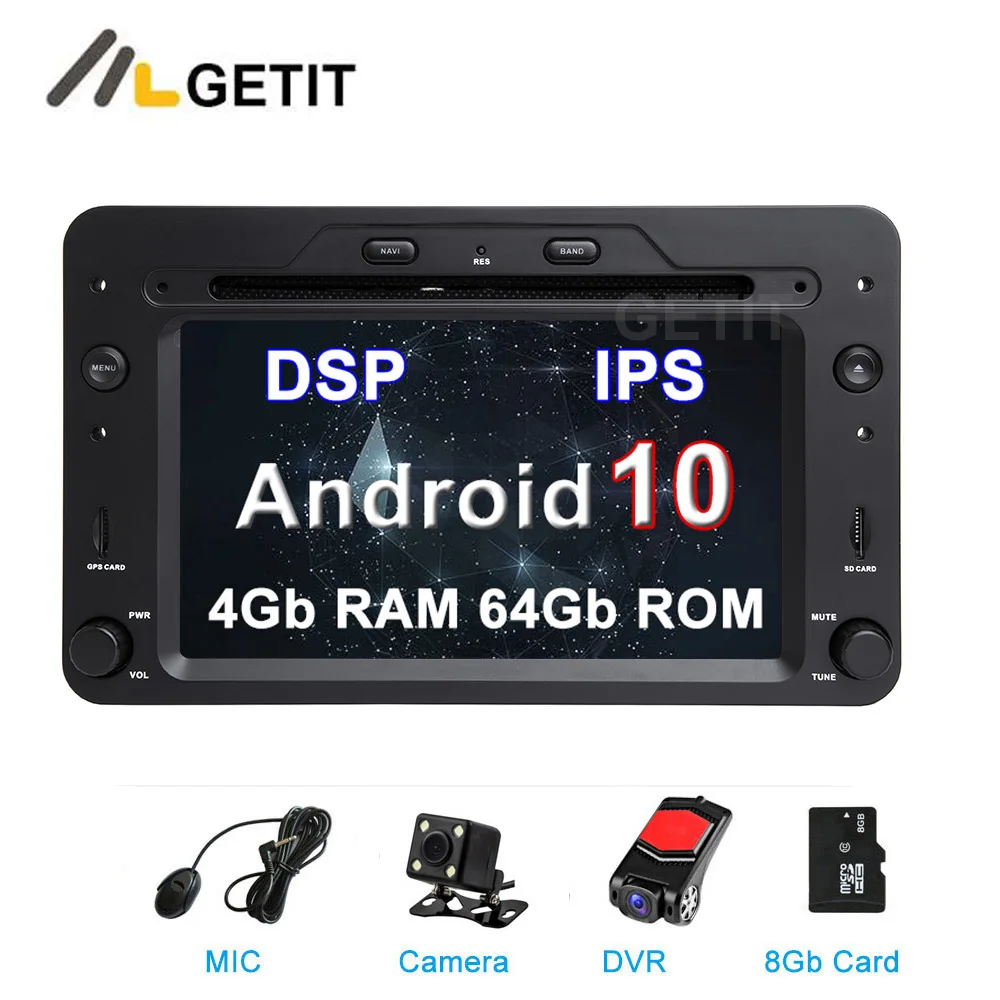 DSP Android 10 Автомобильный dvd стерео Мультимедийный Плеер для Alfa Romeo Spider Alfa Romeo 159 Brera 159 Sportwagon с радио