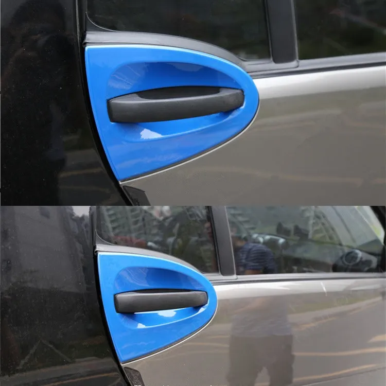 2 шт. пластиковые наклейки на дверь автомобиля для Smart fortwo 2009 2010 2011 2012 2013 2014