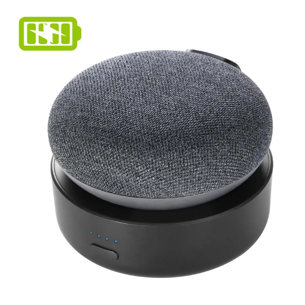 Аккумуляторное основание GGMM N2 для Google Nest Mini 2 подставка держатель голосовые