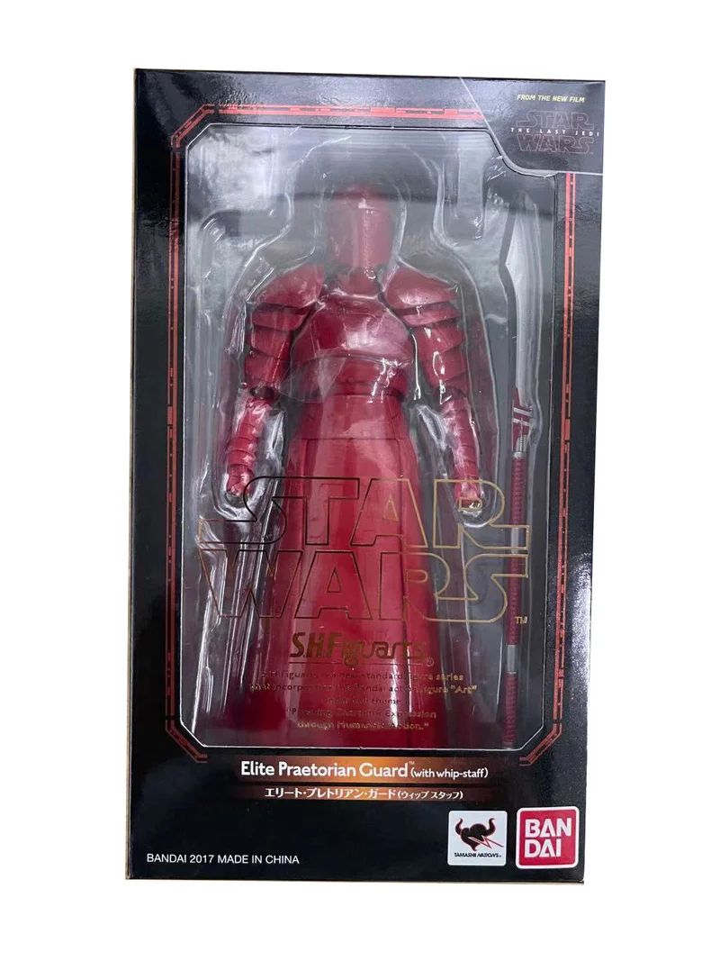 

Original S.H.Figuarts SHF Star Wars: Episode VIII The Last Jedi Heavy Blade Red Guards Anime Figure Model Collecile Action Toys