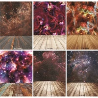 vinyl custom photography backdrops prop space starry sky and floor theme photography background fa20419 98