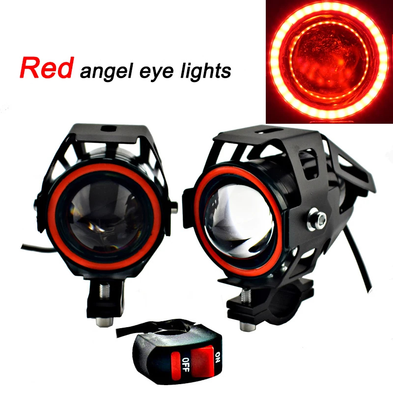 

Фара мотоциклетная U7 светодиодная, 125 Вт, 1 пара