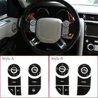 car interior steering wheel button protection patch trim accessories for land rover discovery 5 range rover sport vogue