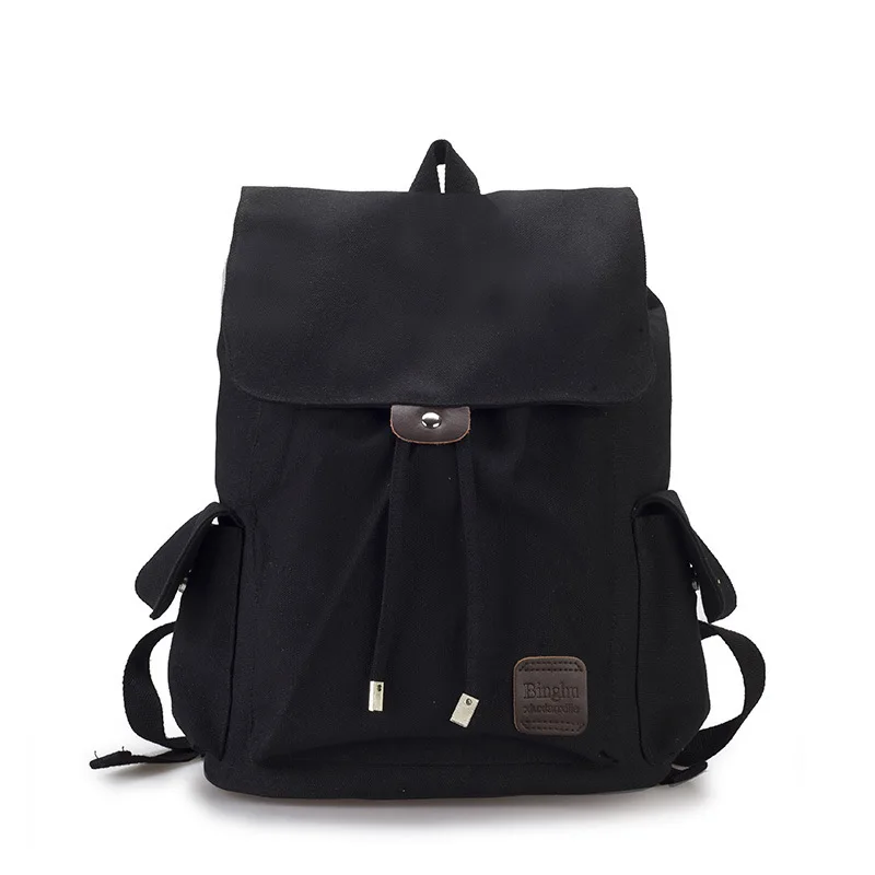 

Men's Backpack Canvas School Bags for Teenage Teenagers Girls Casual Large Capacity Women Travel Rucksack Anti Theft Bagpack