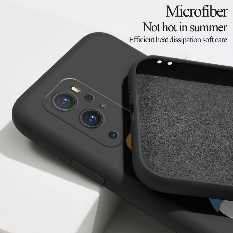 

Tide Bbrand Duck Phone Case For Oneplus 9 9pro 9r 8t 8 8pro 7pro 7 7t 7tpro Liquid Silicone Cover