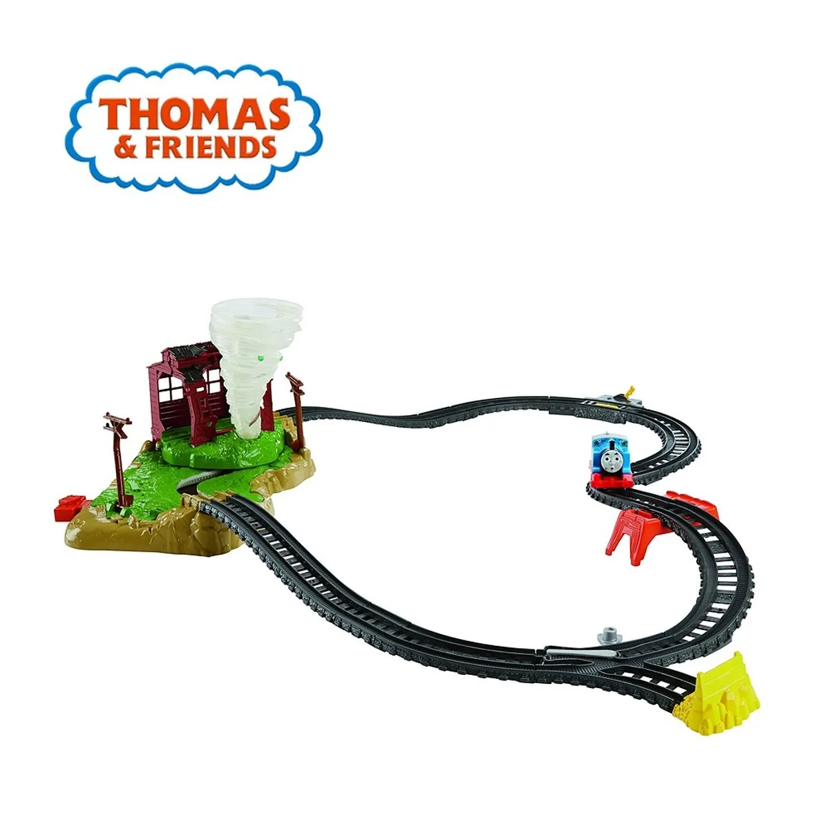 Thomas &amp Friends поезд крутящийся набор торнадо детские игрушки трек приключения