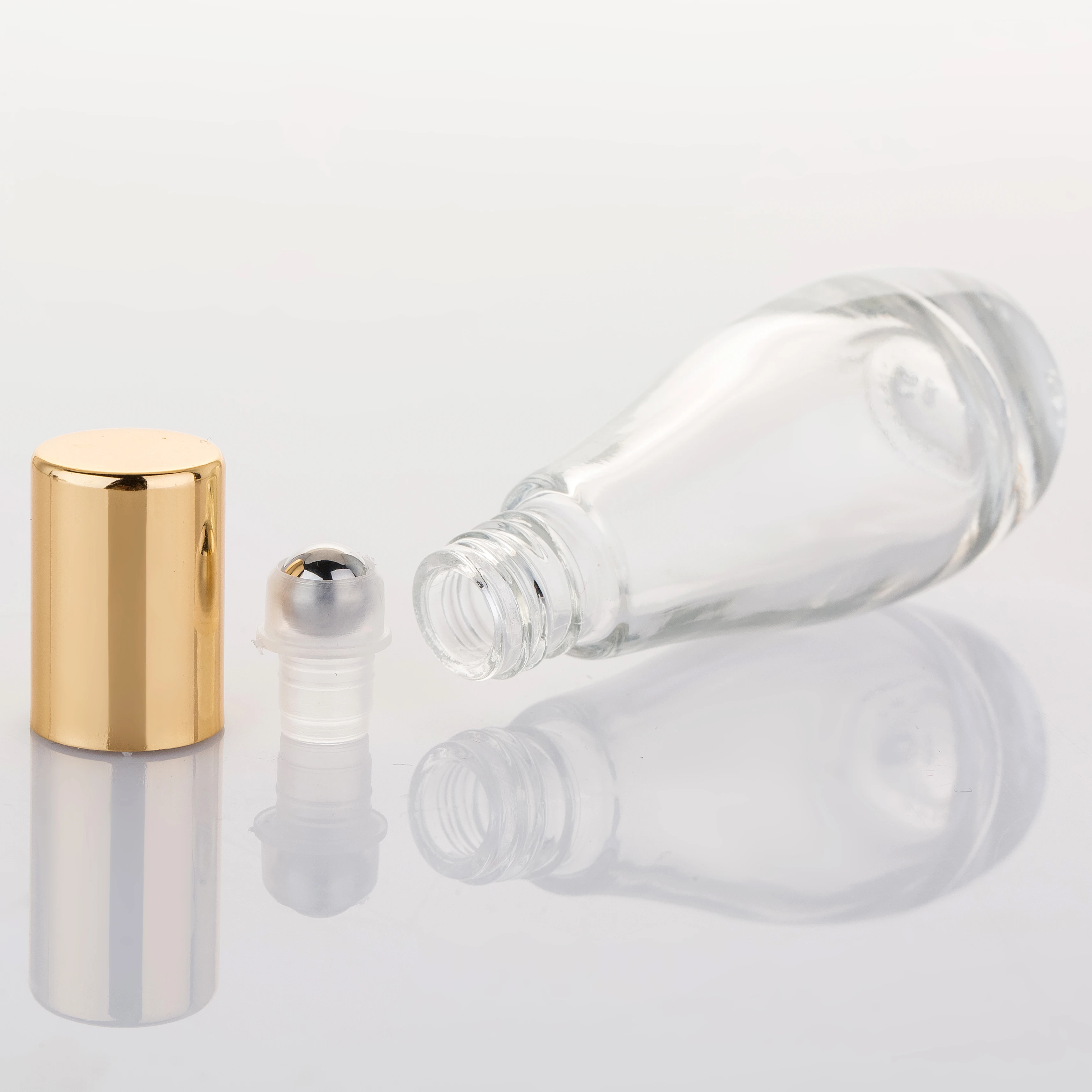 12 мл мини эфирные масла металлический роликовый шар стеклянные флаконы для духов
