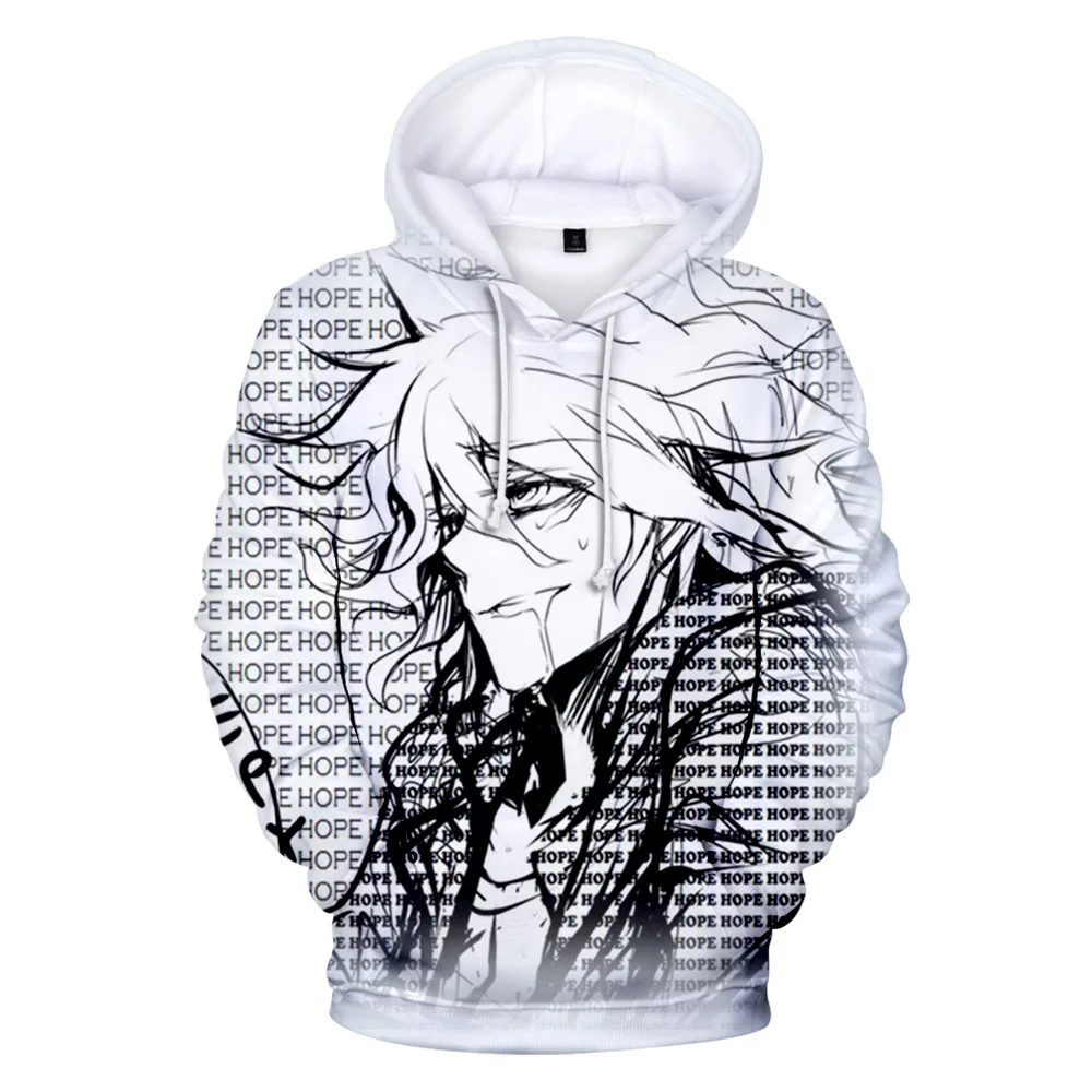 

Nagito Komaeda Hoodie Men's Hoodies Sweatshirt for Women Funny Nagito Komaeda Print Casual Hoodie Boys/girls Streetwear Clothes