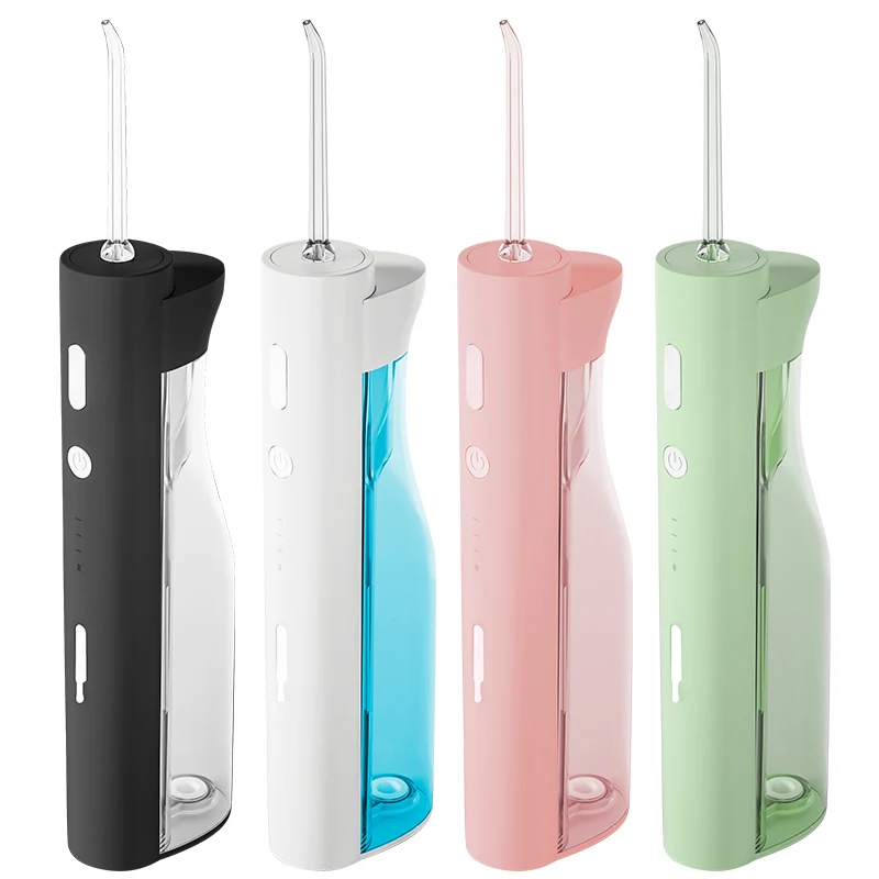 

Electric Portable Oral Irrigator Dental Irrigator Teeth Water Flosser Bucal Tooth Cleaner Waterpulse 150ML 1400/Min USB Recharge