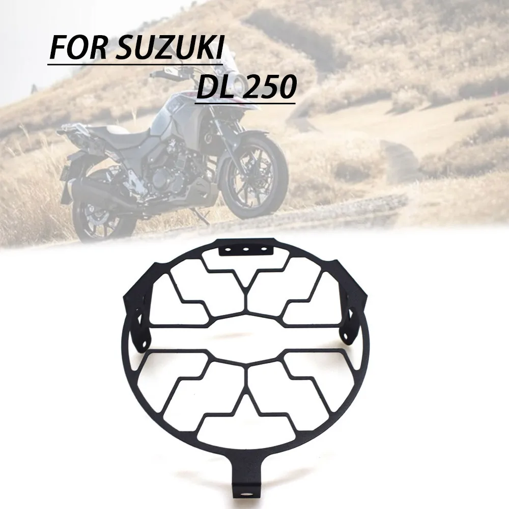 

Motorcycle Headlight Grill Cover Head Light Protection HeadLamp Guard Cover For SUZUKI DL250 V-Storm VSTORM DL 250
