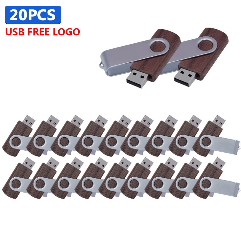 

Bulk 20pcs pendrive 64gb 32gb16gb 8gb USB Flash Drive 128gb Pen drive waterproof 4gb u disk memoria usb stick for business gift