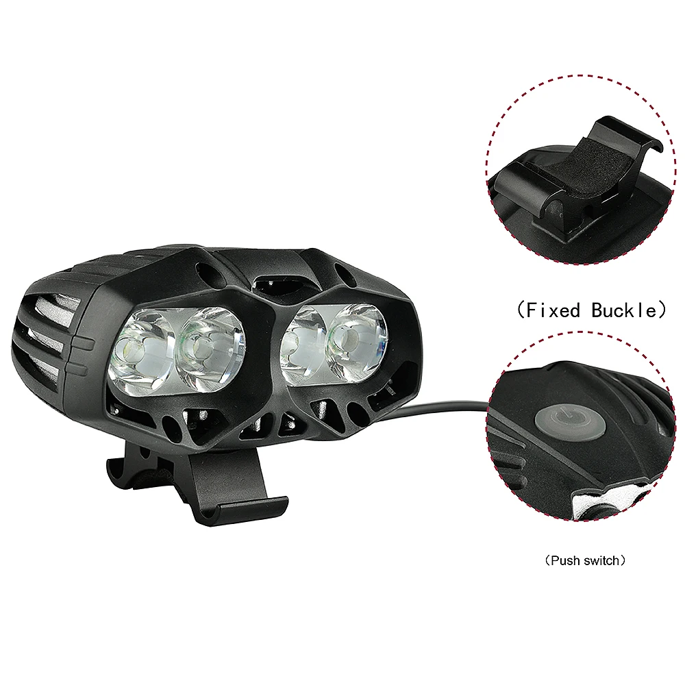 Светодиодный передний светильник для велосипеда спорта на открытом воздухе