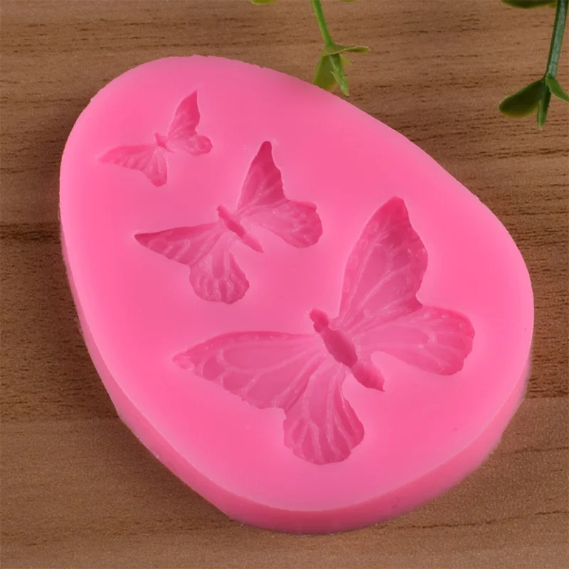 Уникальная силиконовая форма для торта в форме бабочки инструмент выпечки