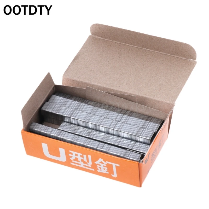 

2400 Pcs Door Shaped Staples 10x8mm Nails For Staple Gun Stapler