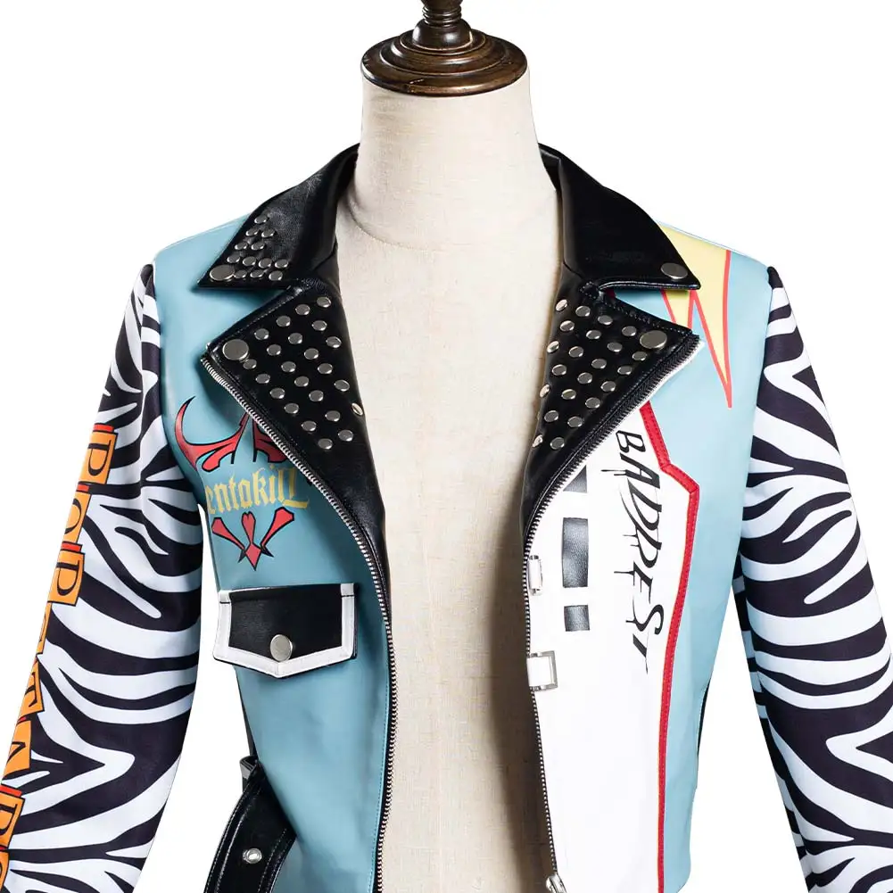 

LOL KDA Akali Cosplay The Rogue Assassin Cosplay Costume Coat Jacket LOL KDA Akali Cosplay Costumes