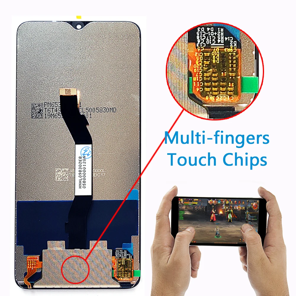 For Xiaomi Redmi Note 8 Pro 6.53 inch LCD Display Digitizer Assembly Frame screen | Мобильные телефоны и аксессуары