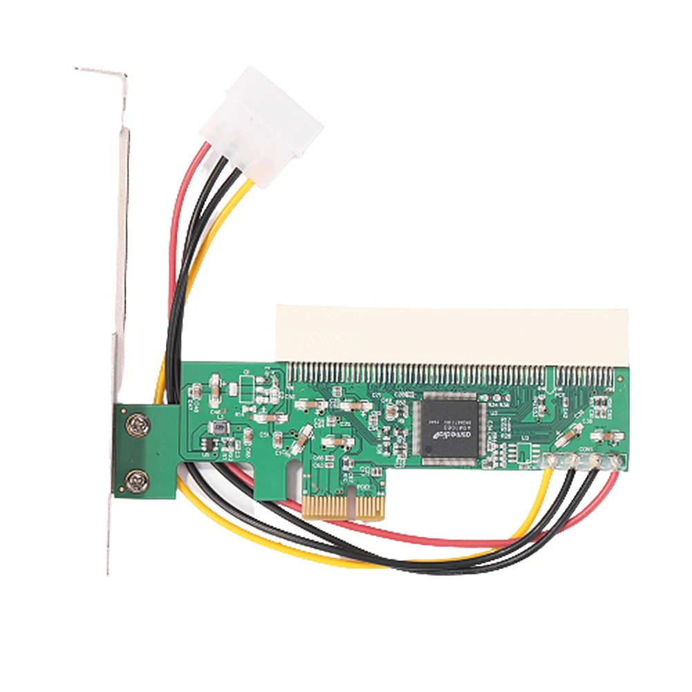 

PCI Express X16 Expansion Riser Card PCI Express Desktop PCIe Adapter Card with 4Pin Power Connector