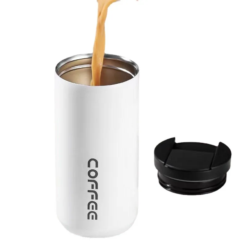 

Fashionable Coffee Cup, Simple Gradient Color Vacuum Flask, Portable Mug