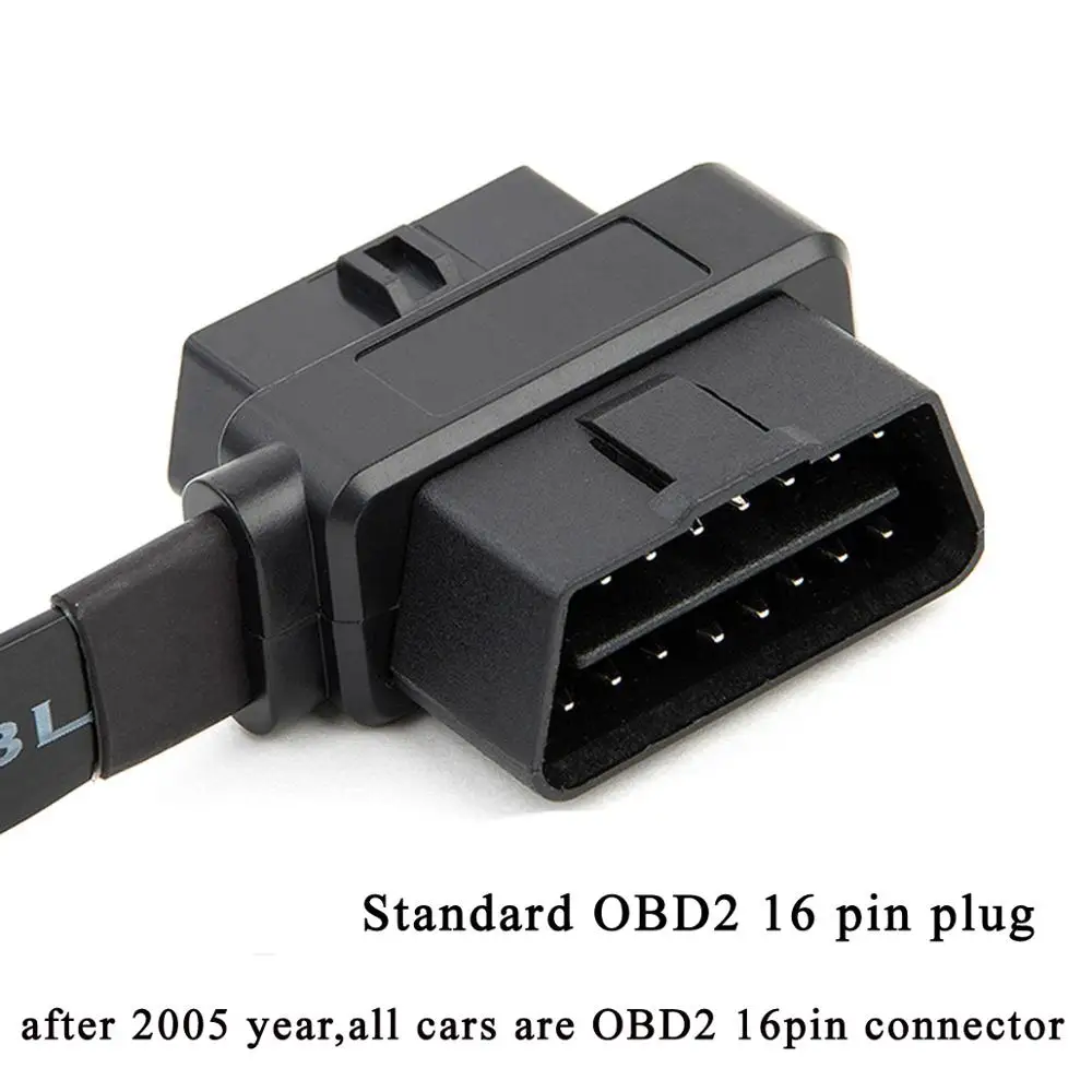 Автомобильный удлинитель obd2 один точечный два интерфейса интерфейс hud оконный