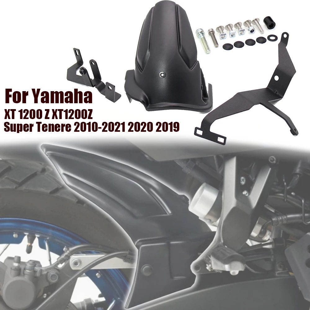 

For Yamaha XT 1200 Z XT1200Z Super Tenere 2010-2021 2020 2019 Motorcycle Fender Guard Rear Tire Hugger Mudguard Fitting Kit