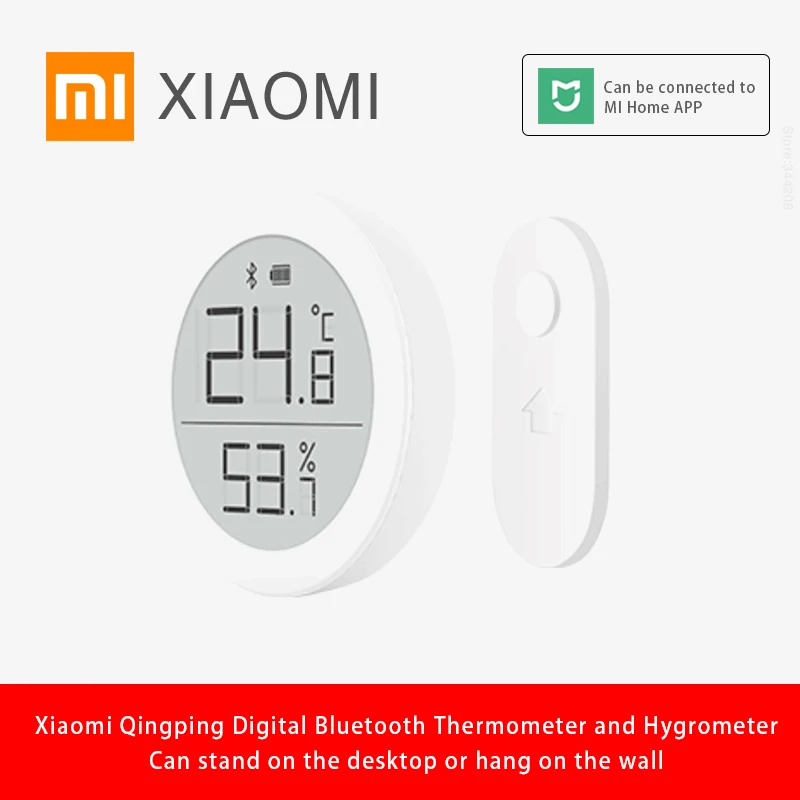 Xiaomi Qingping цифровой Bluetooth термометр и гигрометр 30 дней в режиме ожидания