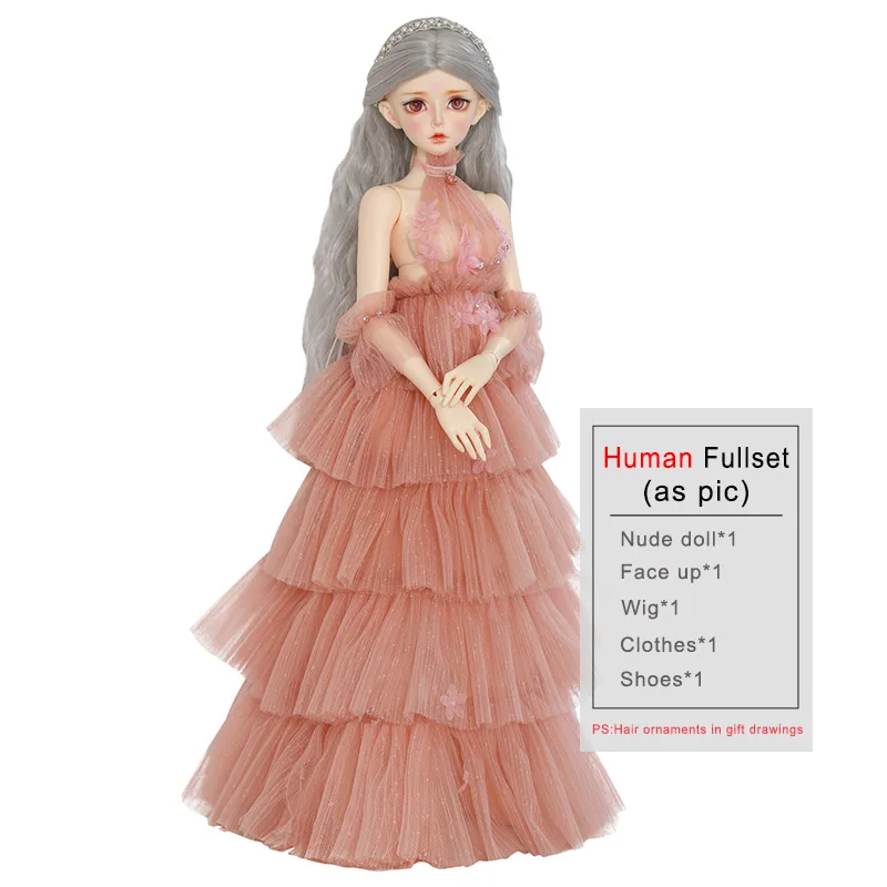 Human Fullset As pic Fairyland FL Feeple60 Rendia Детские Куклы Силиконовые bjd 1/3 модель тела Девушки Мальчики куклы глаза смола - Цвет: Human Fullset As pic