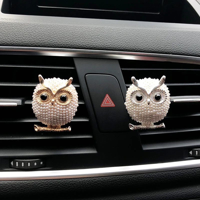 Pearl Owl Car Decoration Car A	