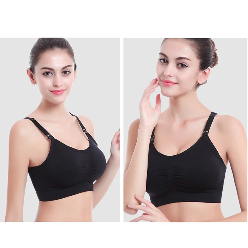 Sujetador de lactancia y braguitas para mujer, conjunto de sost&eacute;n de maternidad antiflacidez y braga, ropa interior transpirable para amamantamiento, prenda de embarazo para amamantar, lencer&iacute;a para alimentar a beb&eacute;-3