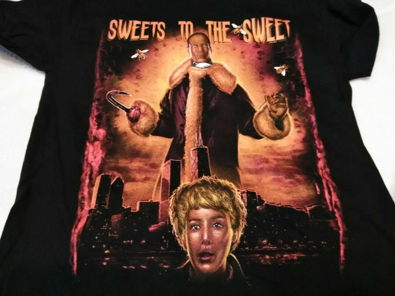 Fright Crate ужасная футболка сладости Candyman фильм ужасов размеры от мед до 3Xl Xxxtentacion
