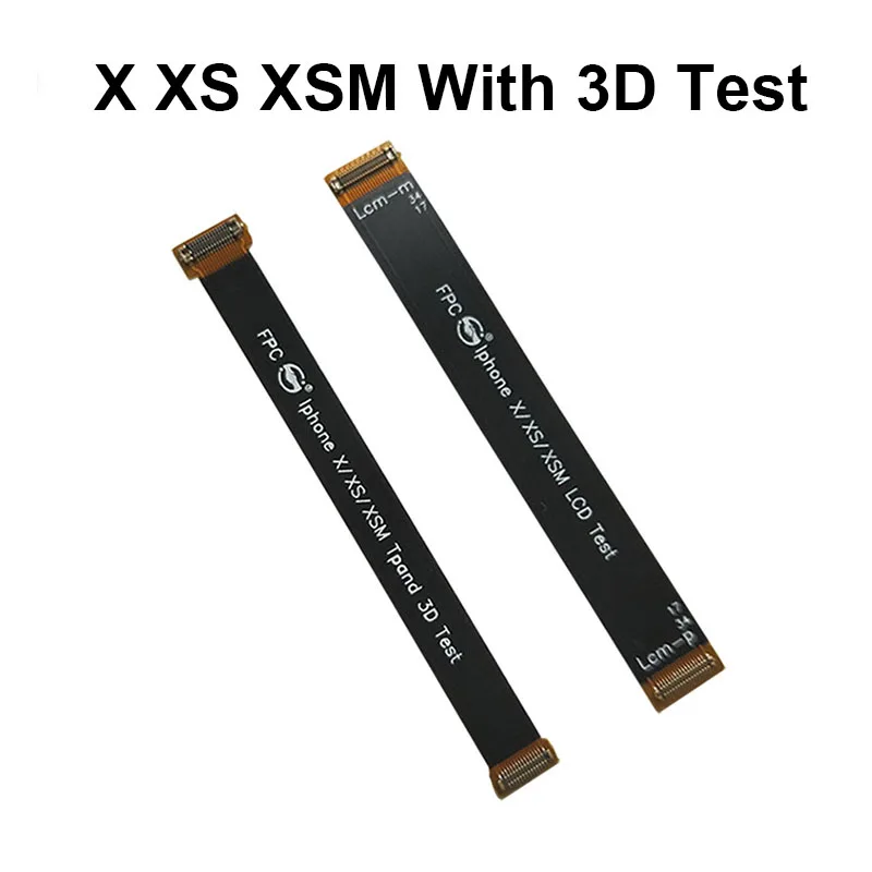 3D сенсорный экран и ЖК дисплей тест на гибкий кабель для iphone 11 12 Pro X Xs Max XR 8 8P 7 6s 5s 4s
