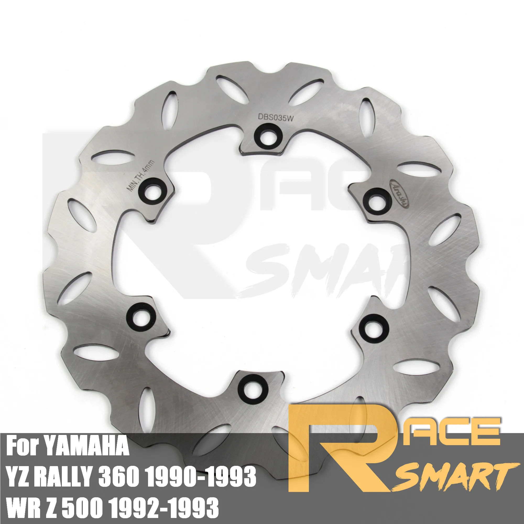 

Задние тормозные диски для мотоцикла, аксессуары для YAMAHA YZ RALLY 360 1990-1993, тормозные диски ротора YZ360 RALLY WR500Z WR500 Z 1992 1993