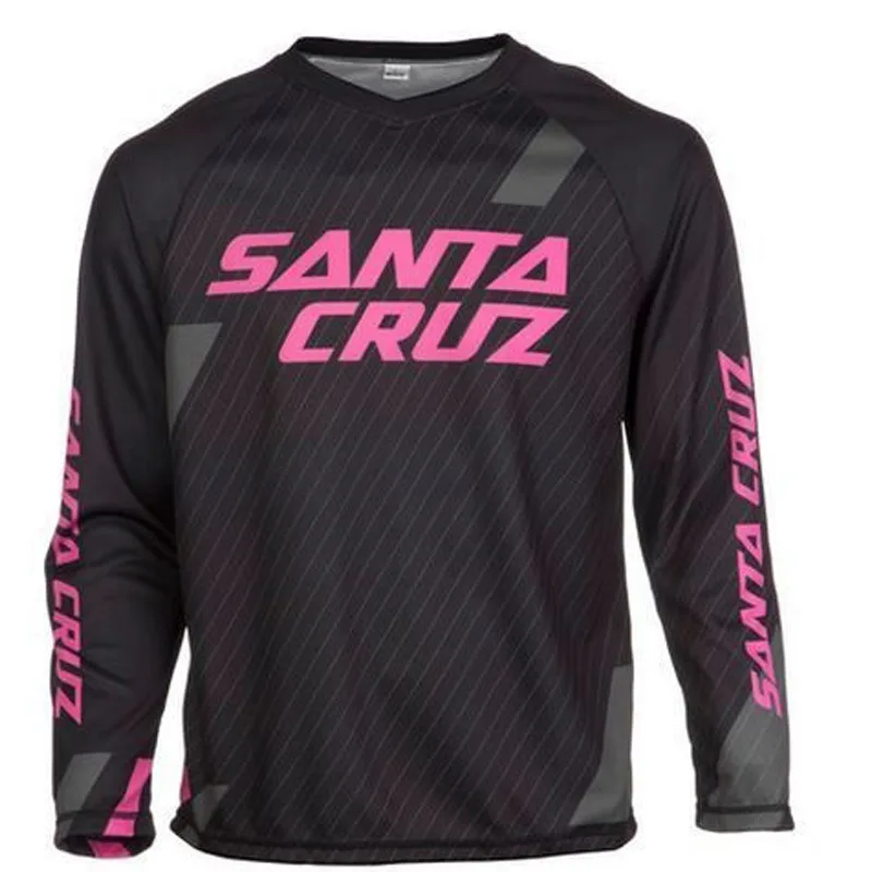 Мужская футболка с длинным рукавом зеленая для мотокросса и спуска 2019|Майки